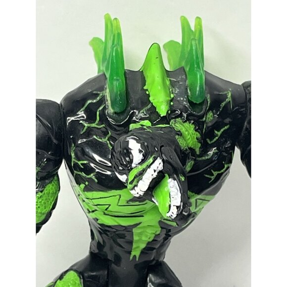 Marvel Spider-Man Black Sea Venom Web Splashers 1997 Toy Biz Figure Vintage - Picture 2 of 8